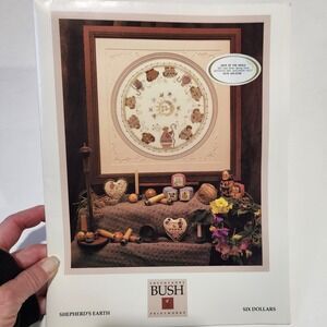 Shepherd's Bush Cross Stitch Pattern Leaflet Shepherd's‎ Earth 1990 Chart Marked